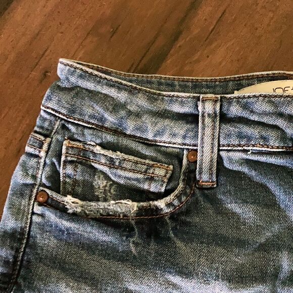 NEW Joe’s Jeans Designer Denim Distressed Shorts Size 24 In Color Melbourne - Picture 6 of 12
